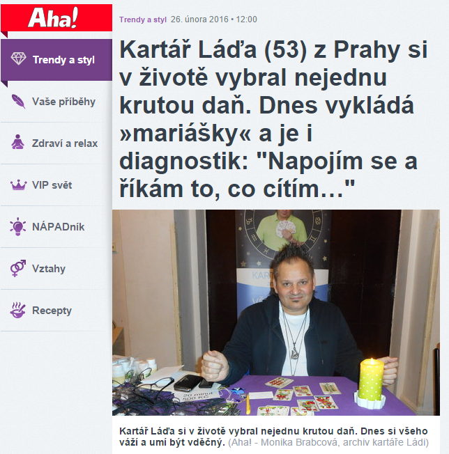 Klikněte pro celý článek na stránkách AHA!